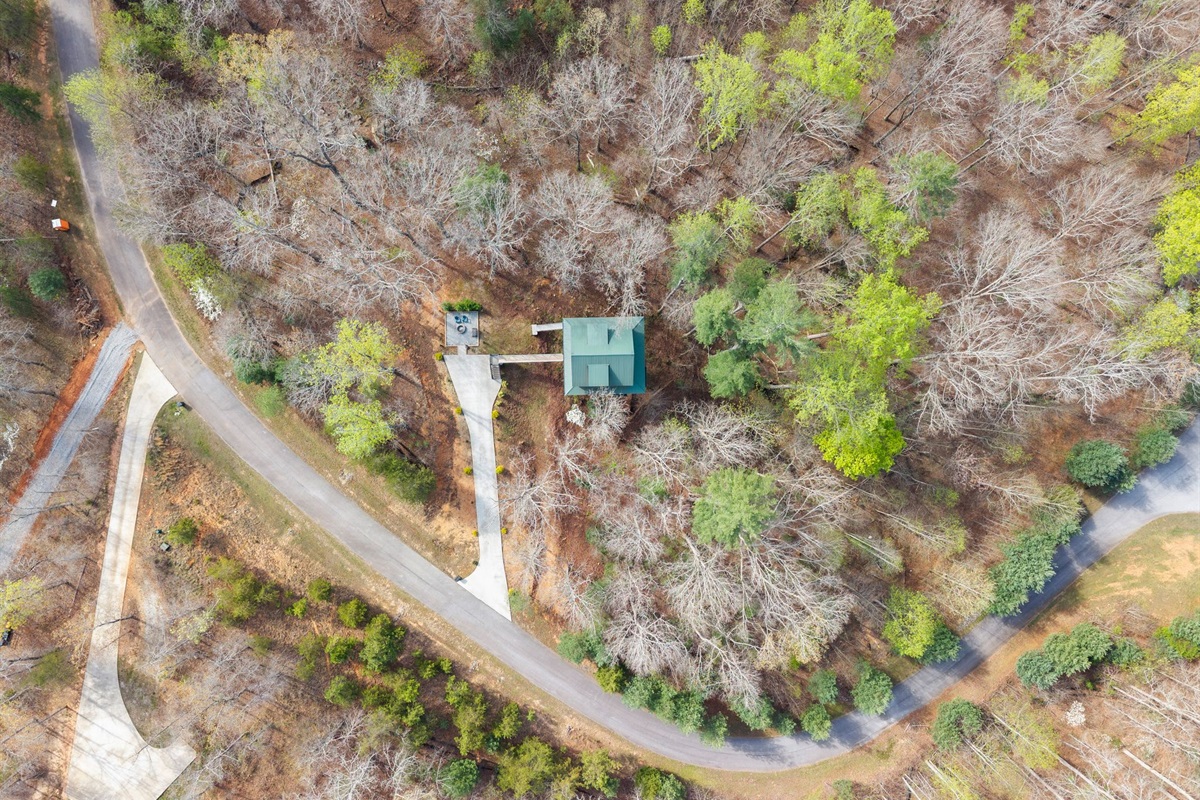 Arial Drone View during Spring