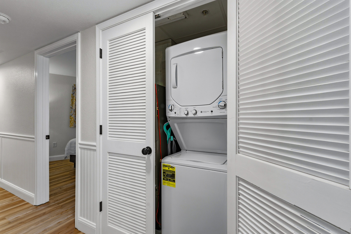 In-unit washer and dryer