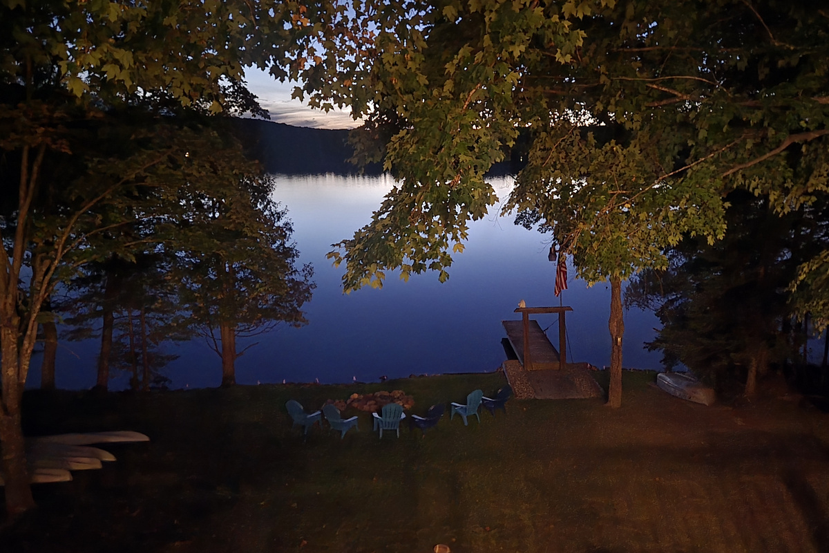 Oh that view at sunset. 