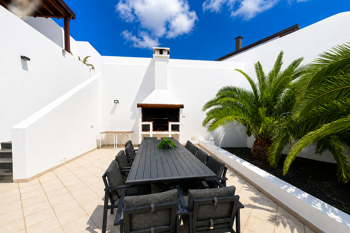 Outdoor BBQ Area