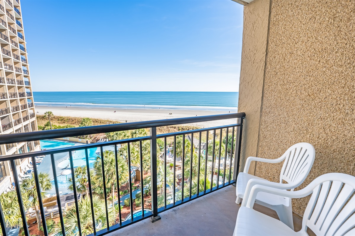 Breathtaking Views from Balcony!