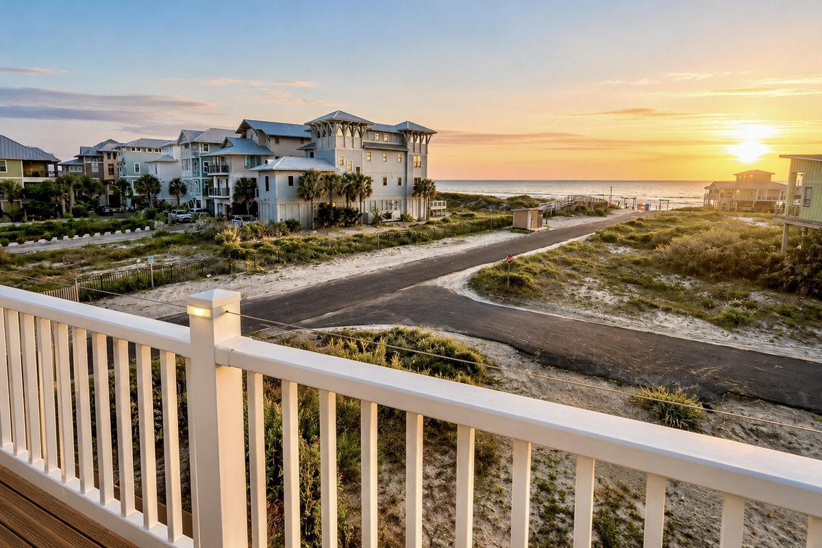 Top Deck - Beach View