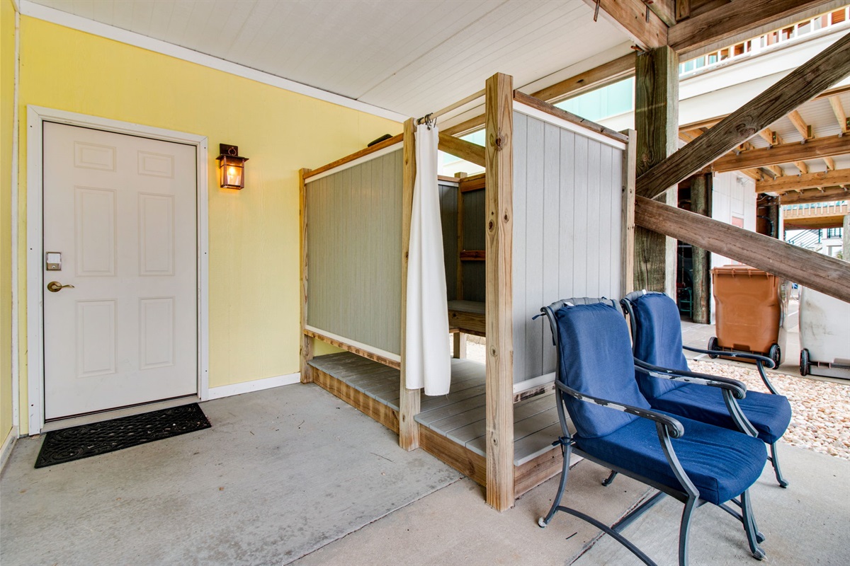 Outdoor shower