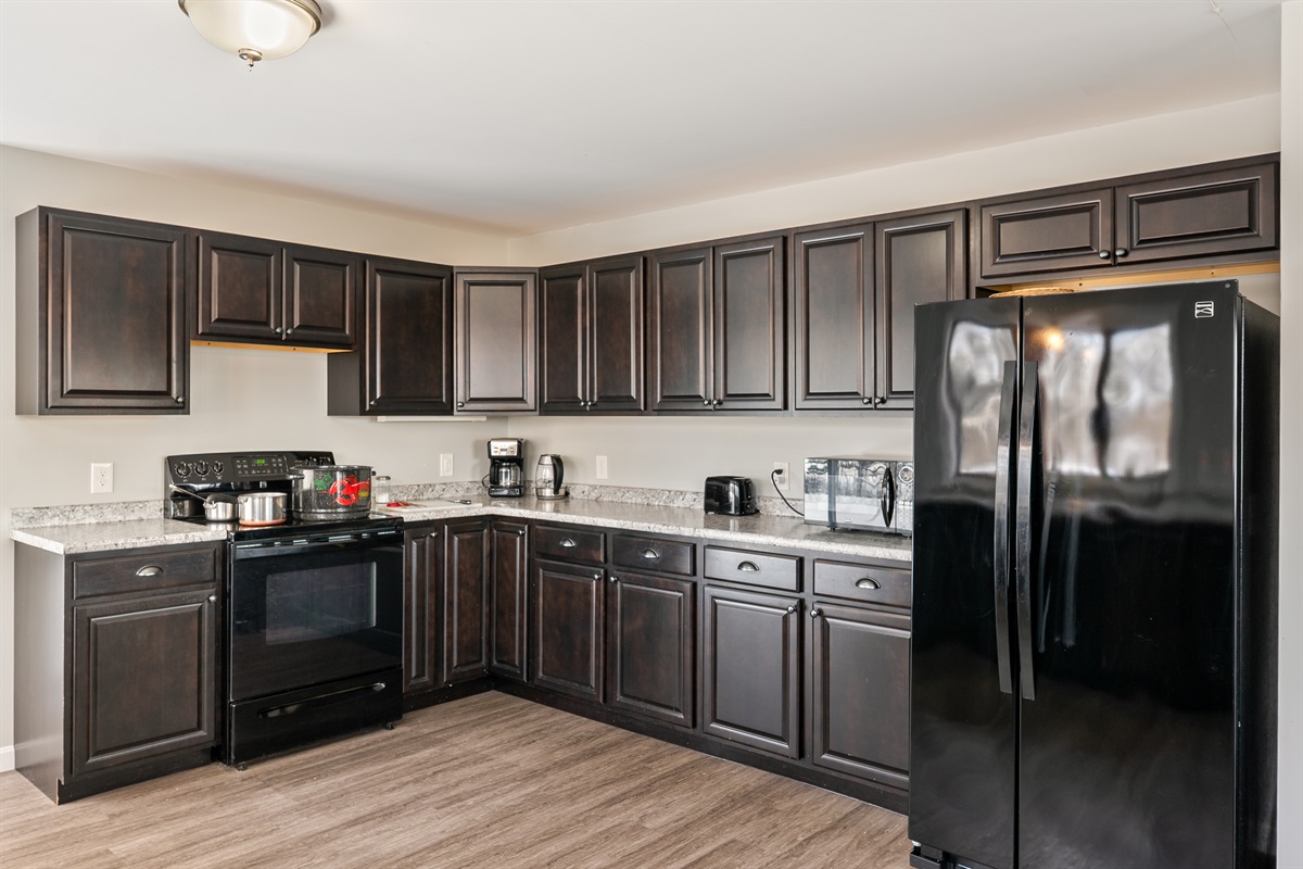 Kitchen - Side by Side Fridge - Drip Coffee Maker