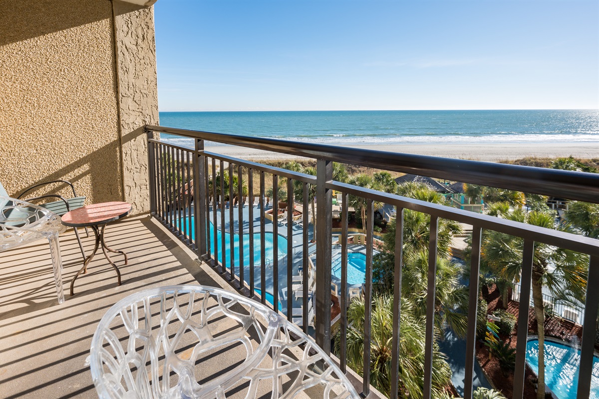 Amazing View from the Balcony!