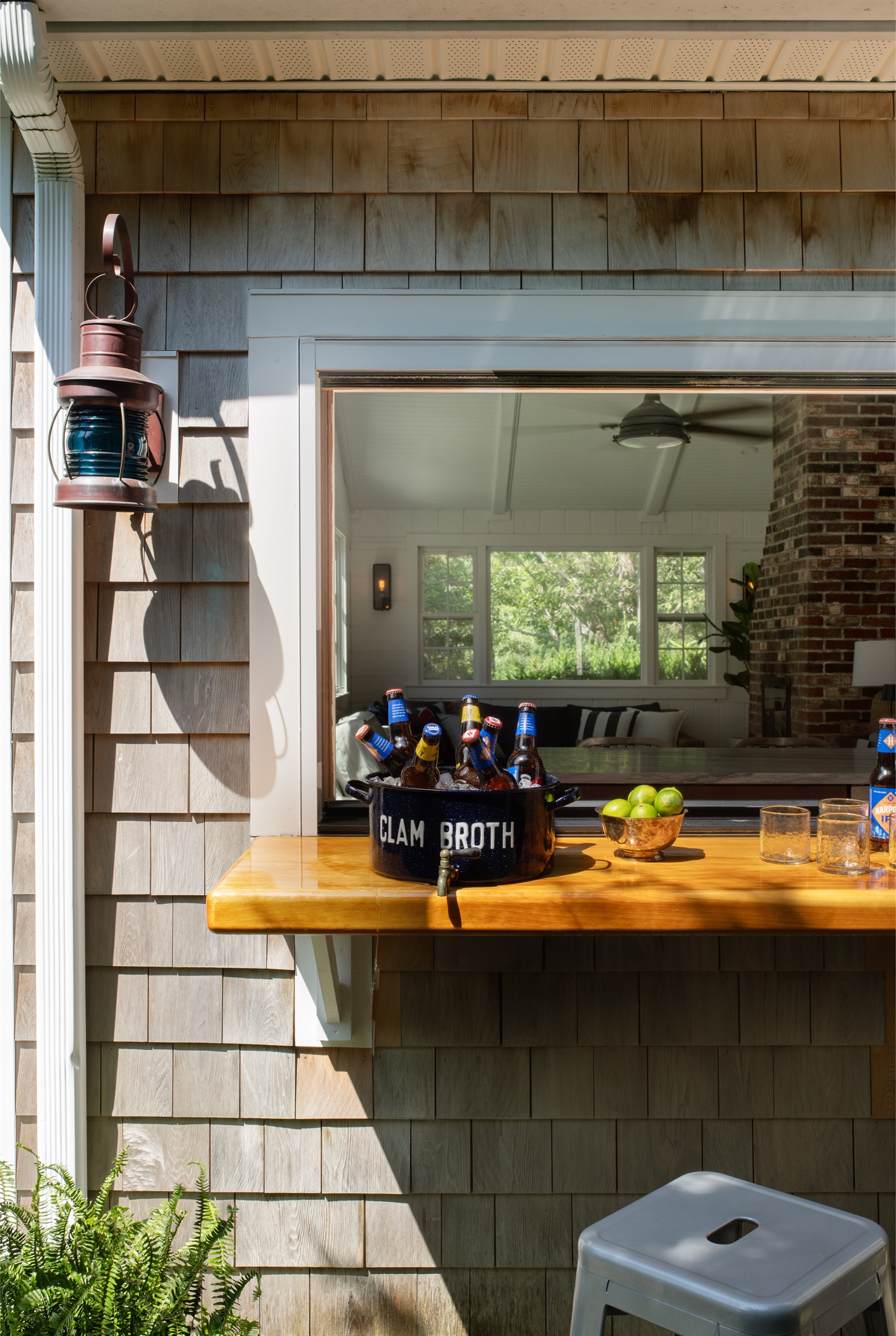 Sip, chat, and relax in the bar area