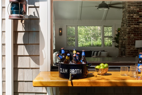 Sip, chat, and relax in the bar area