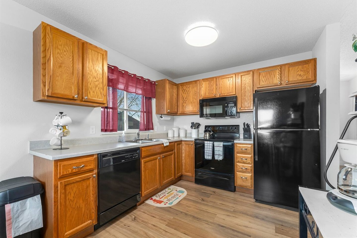 Upper level Kitchen.