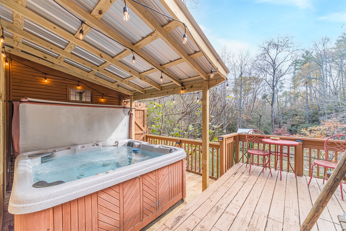 Garden Views From Hot Tub