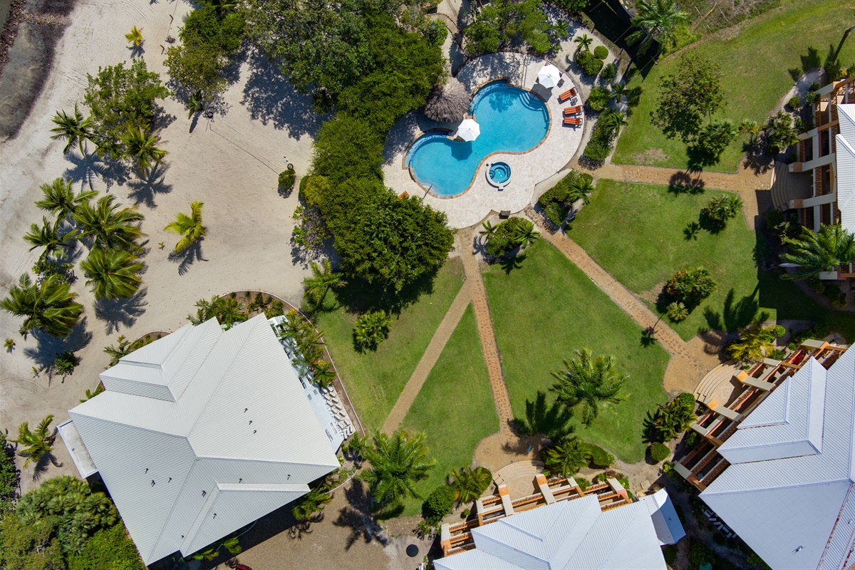 Aerial View of Villas at Cocoplum