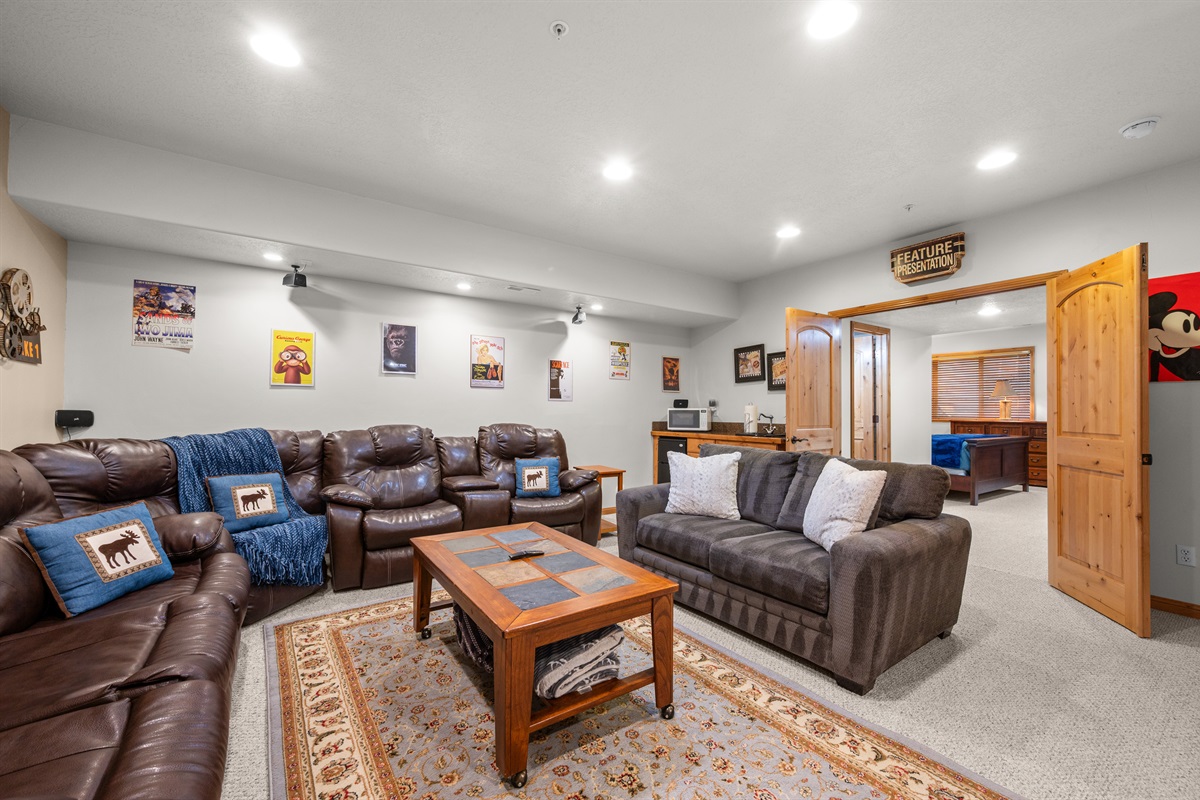 Gather, relax, and unwind—this spacious living area is made for movie nights, laughter, and time together.