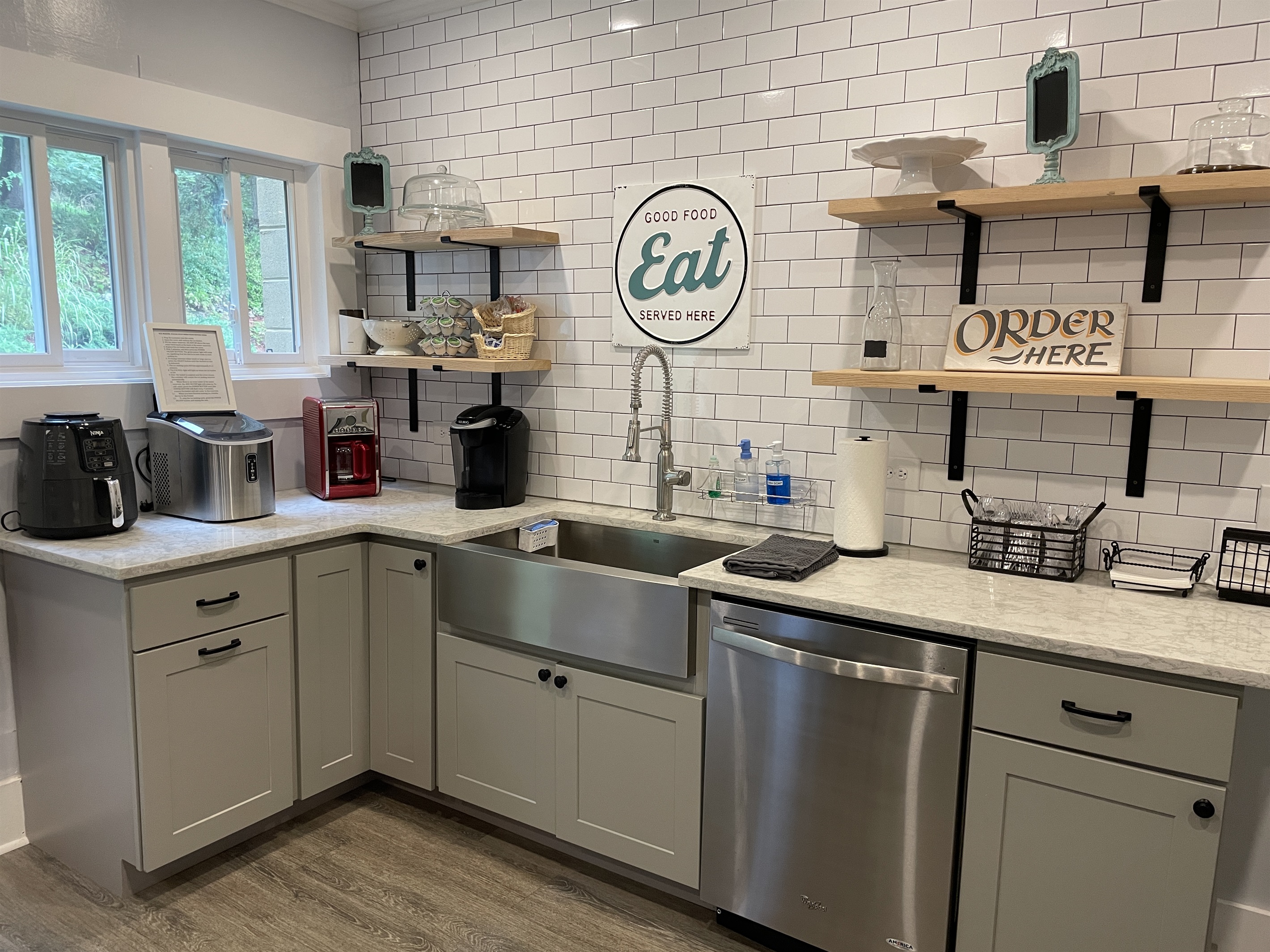 Renovated kitchen