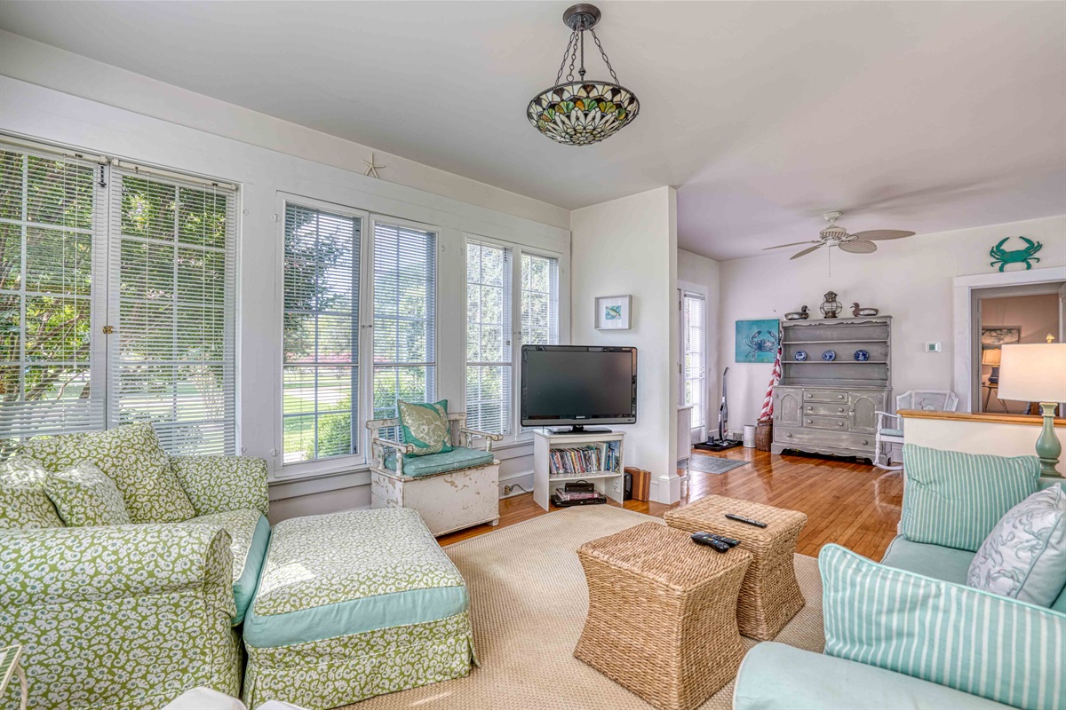 Lots of Light in Living Area