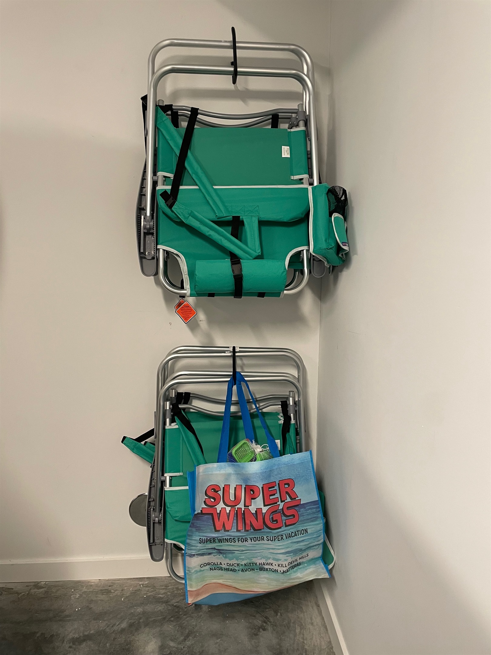 Beach chairs and beach cart provided!