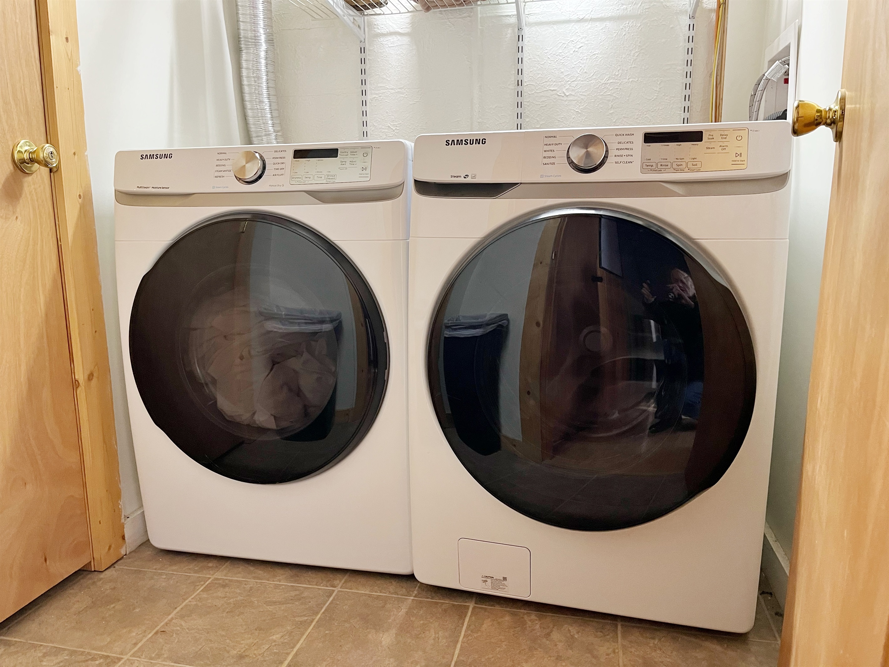 Washer and dryer for your use