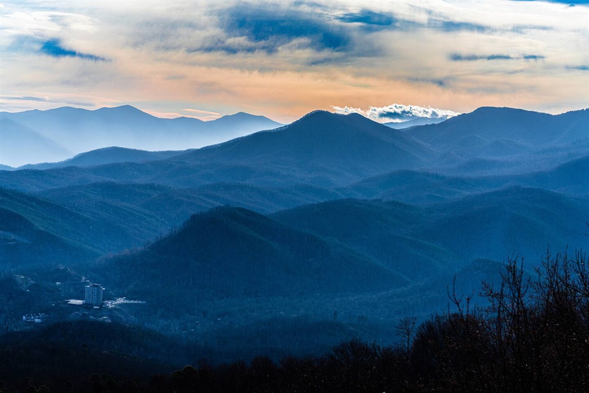 No zoom, no drone. Here is your view off the deck. 