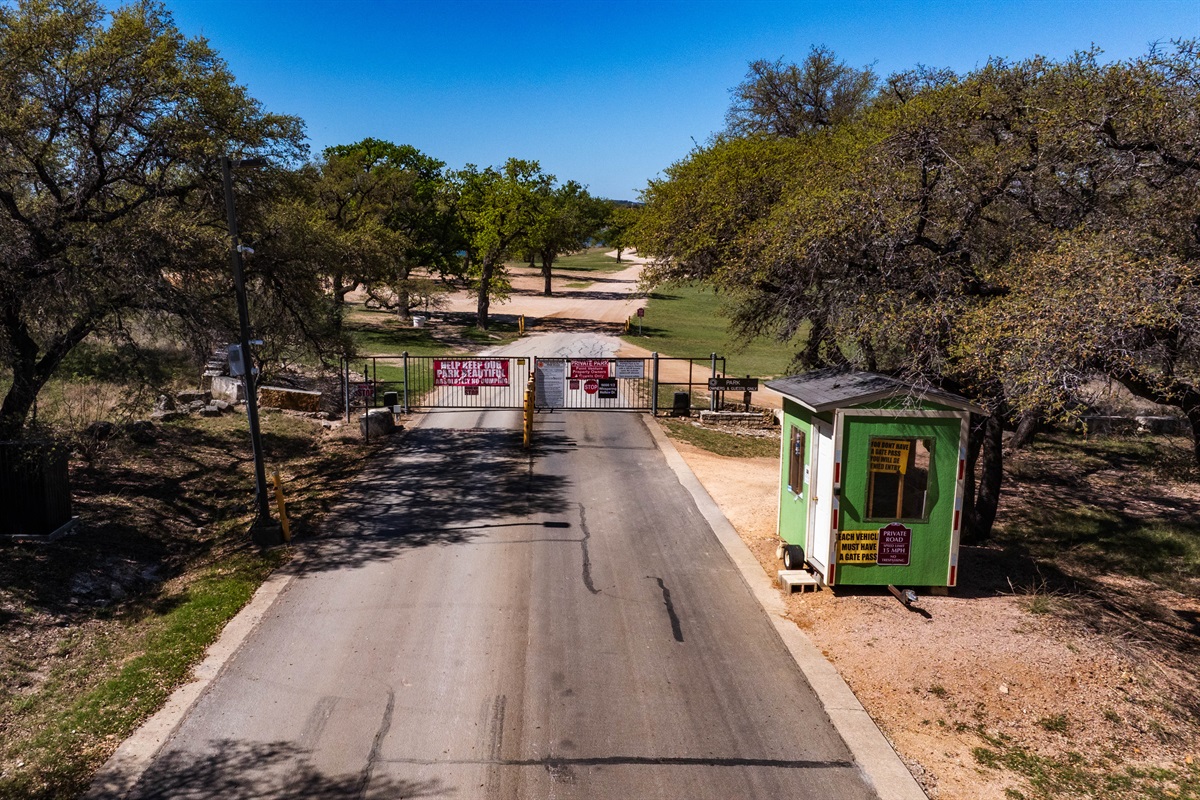 Entrance to Point Venture Park 