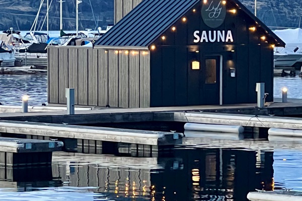 Try a sauna where you can jump in the lake