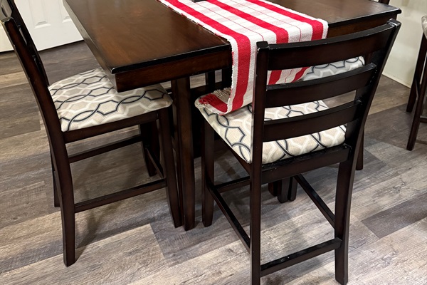 Board games, cards,  puzzles or a meal