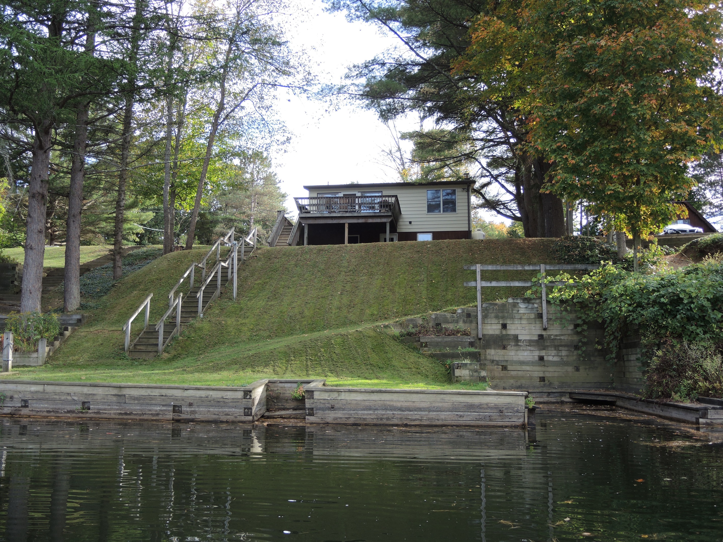 View of Serenity Cove from the waterfront