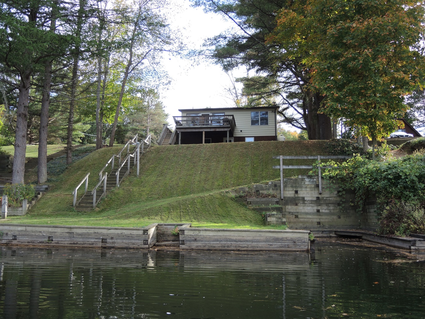 View of Serenity Cove from the waterfront