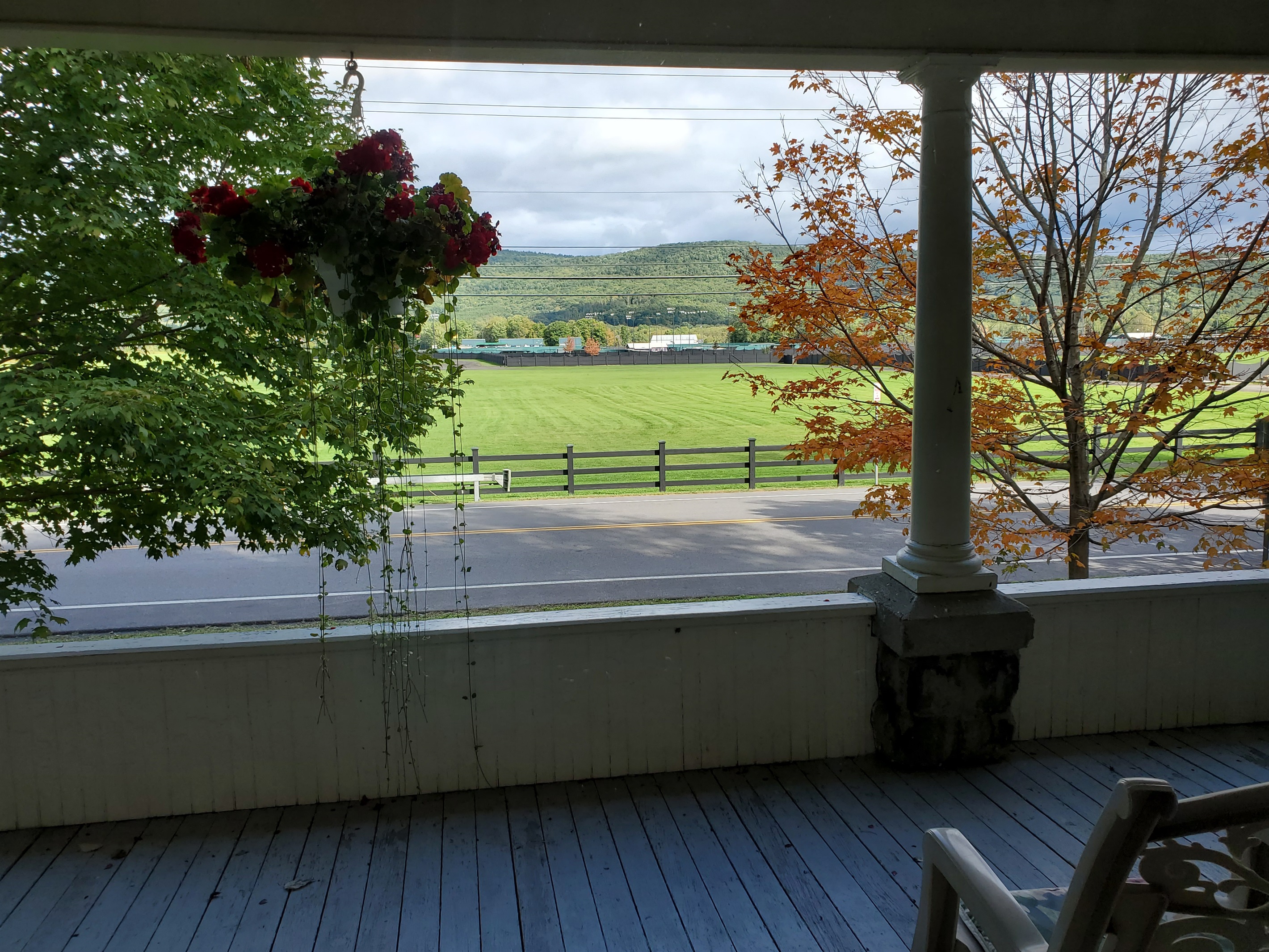 View the Dreams Park from the front porch