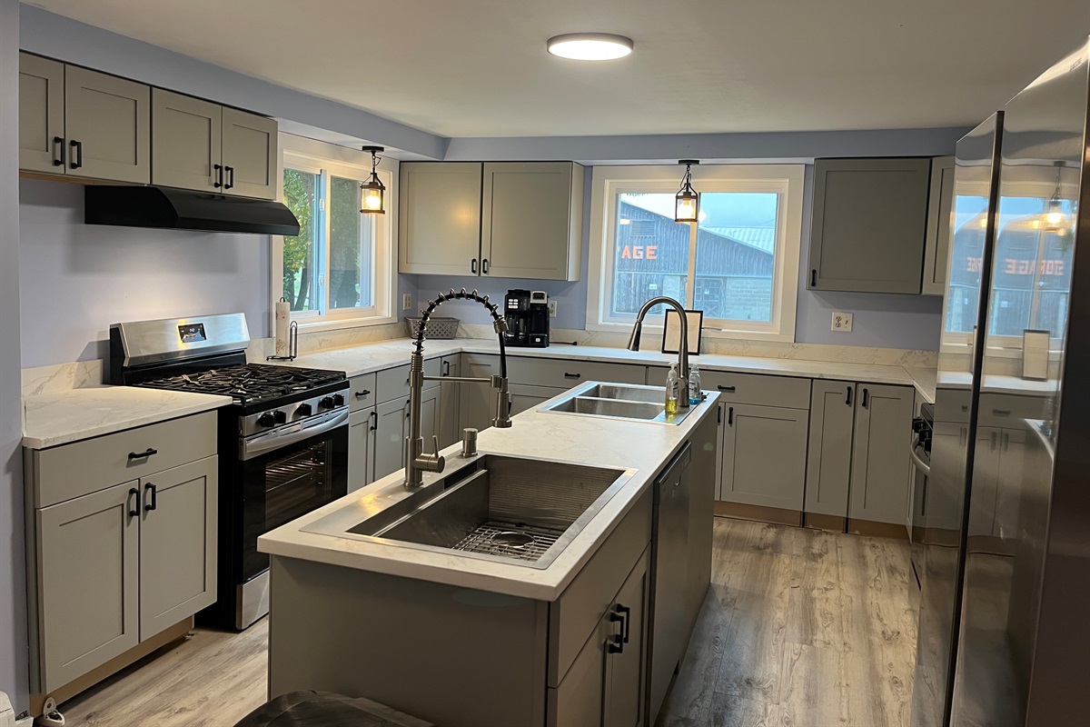 Renovated kitchen