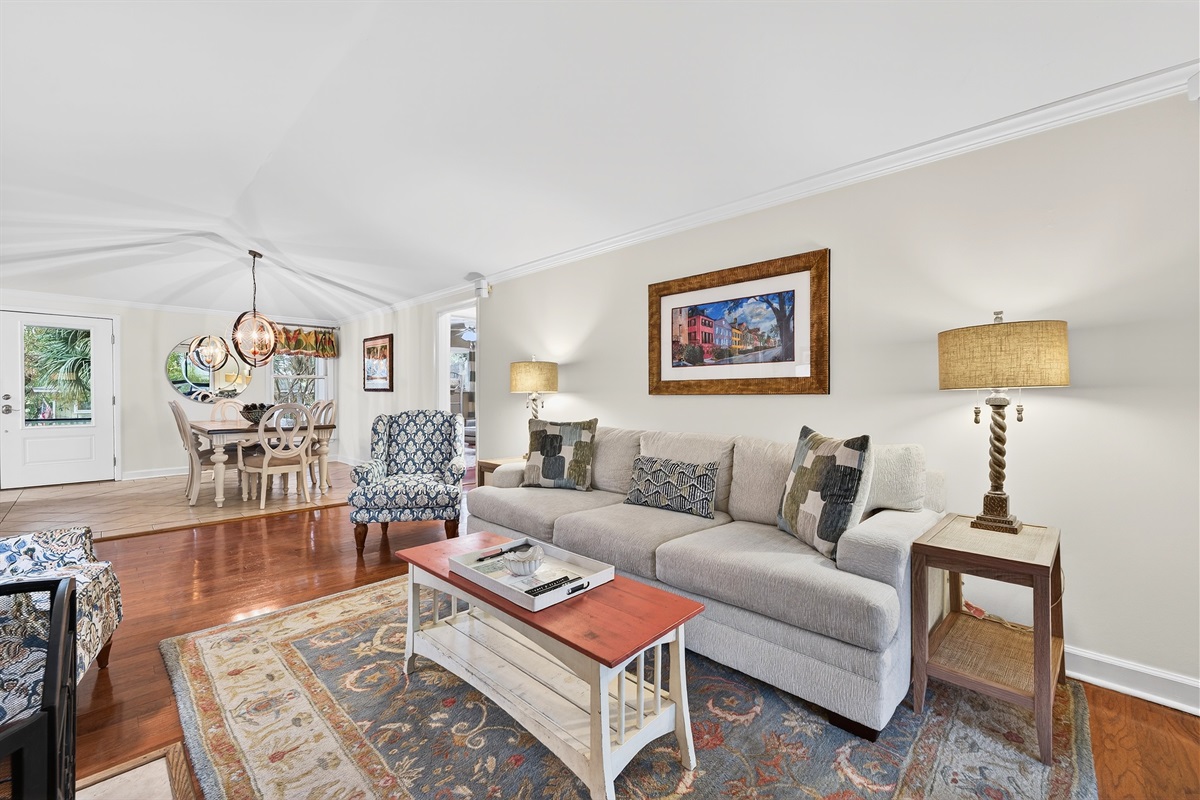 Living and Dining rooms