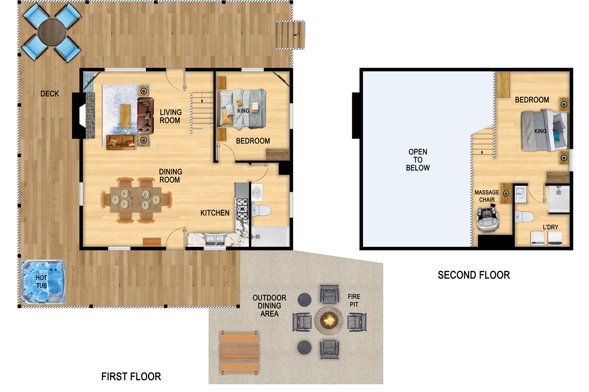 Black Bear Retreat Floor Plan