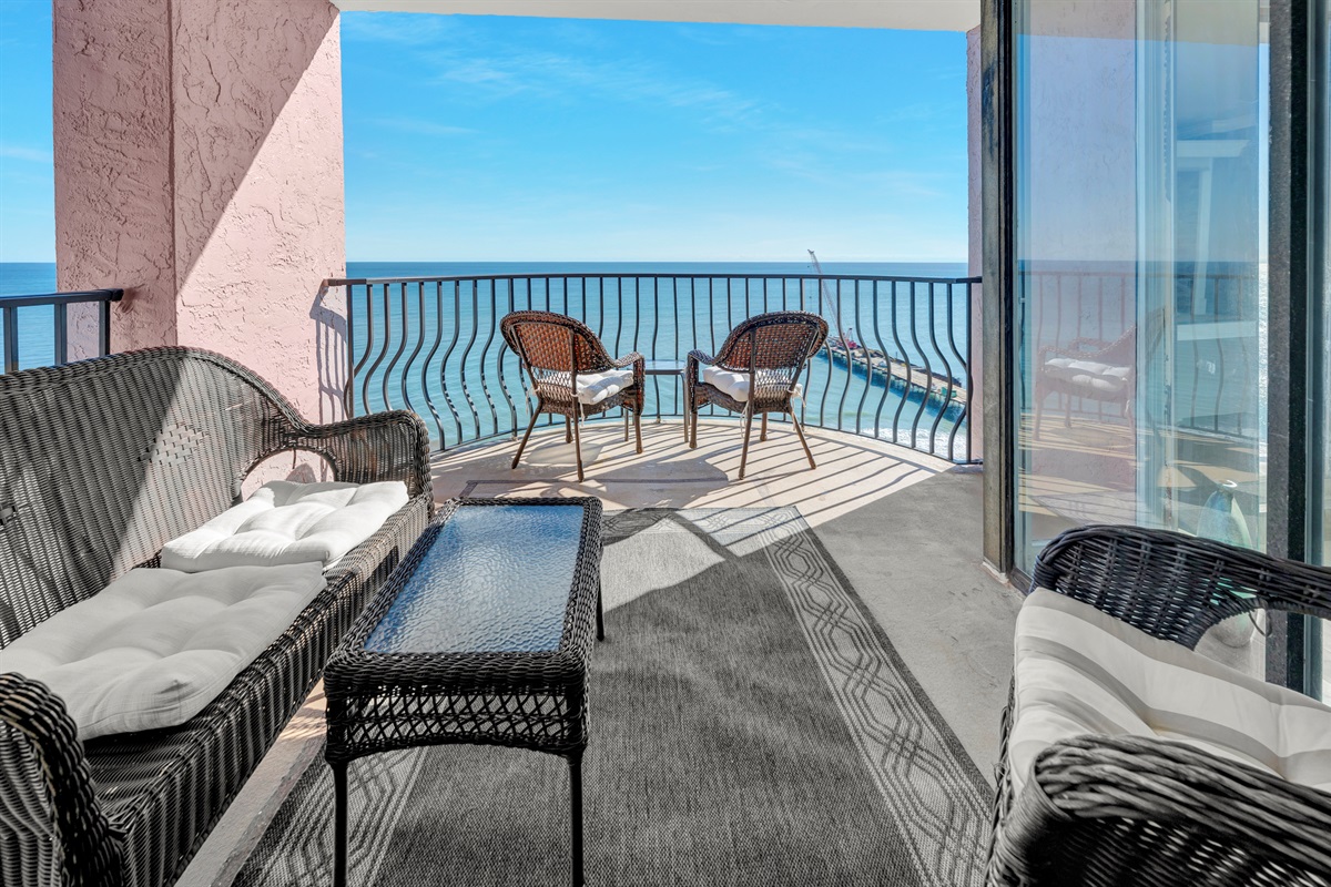 Amazing View from the Balcony!