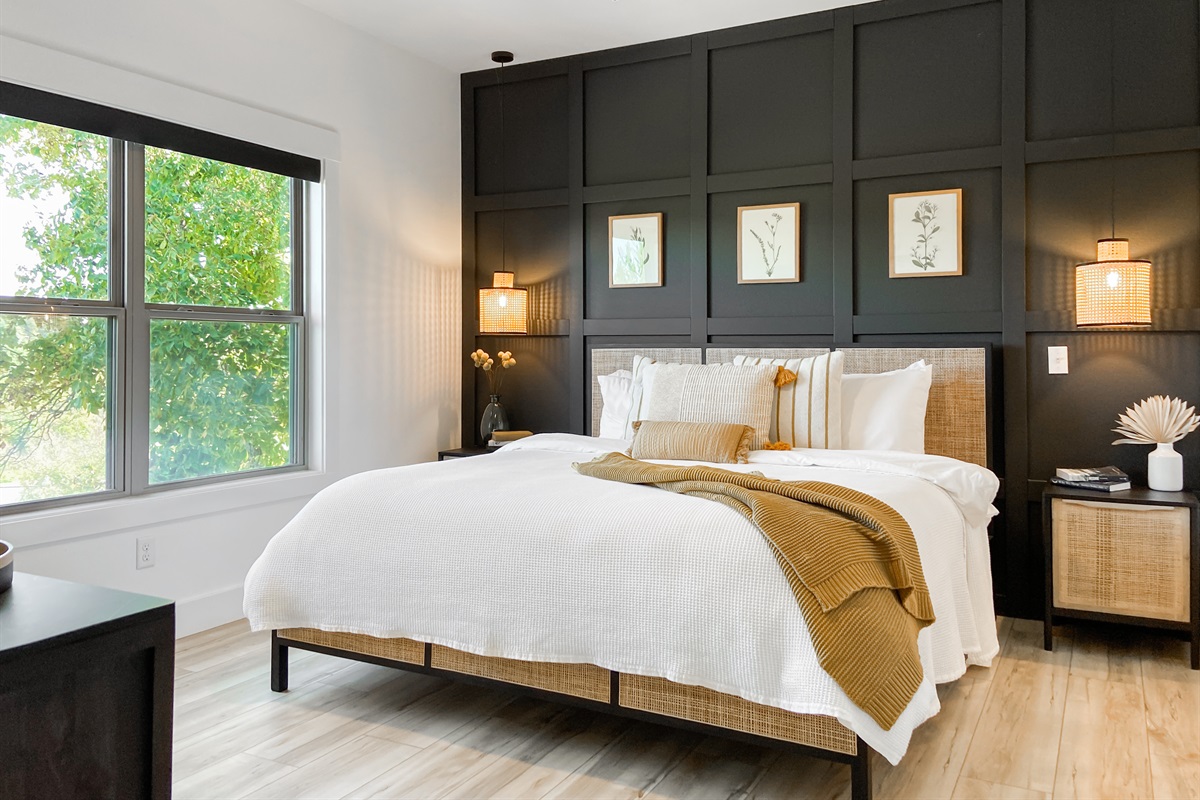 Main level King #2 with ADA Accessible ensuite bathroom