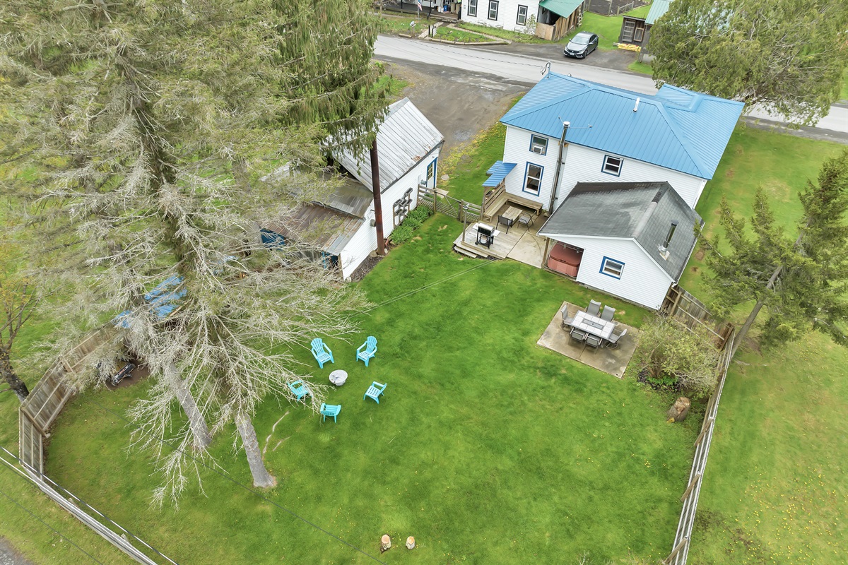 Aerial Shot of the home