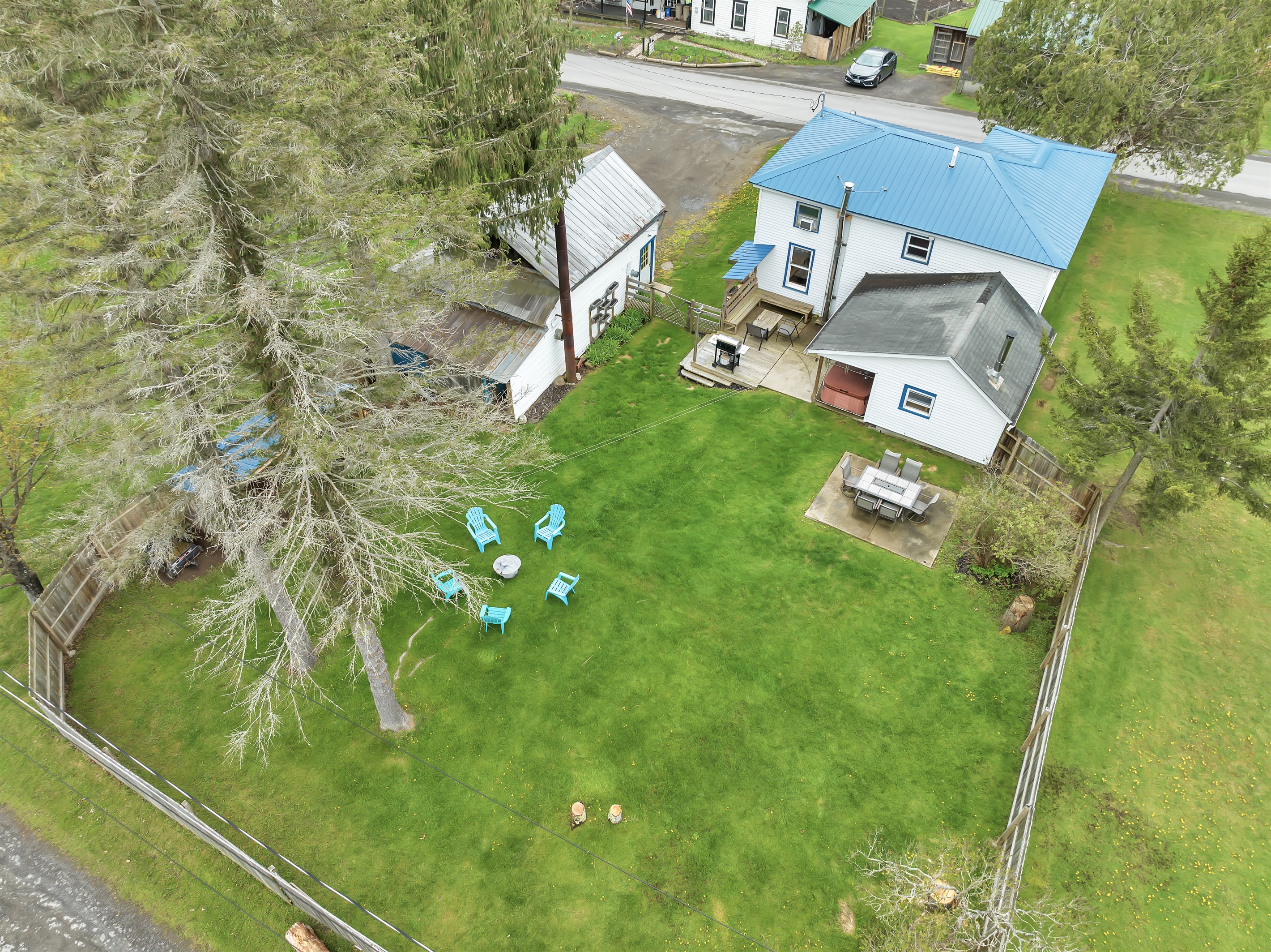 Aerial Shot of the home