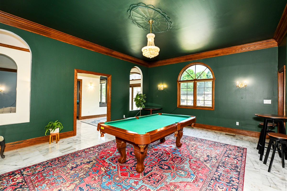Enjoy a game of pool during your stay!