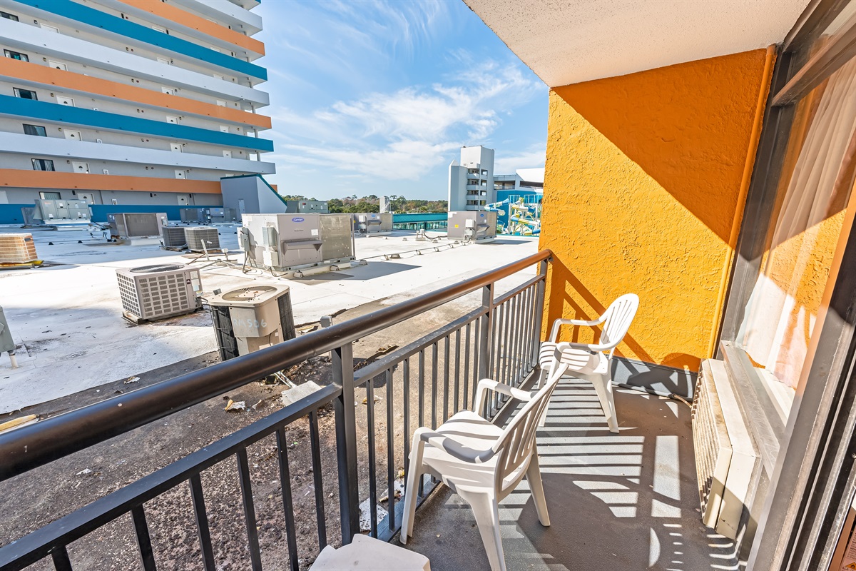 Amazing View from the Balcony!