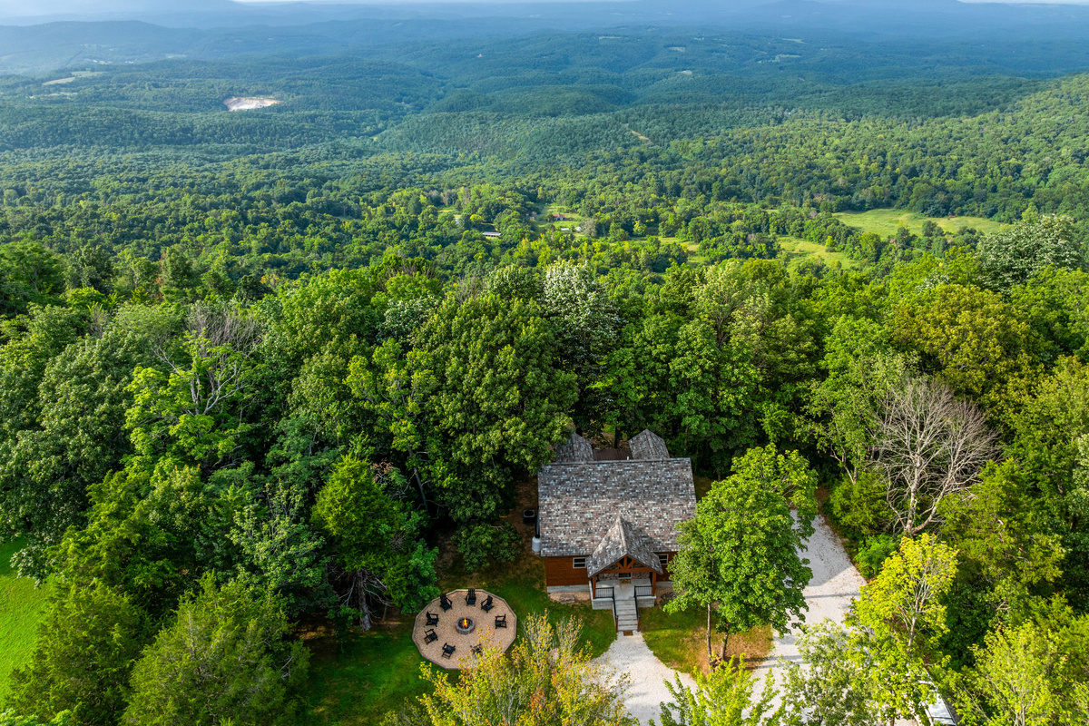 Drone View Of The Property