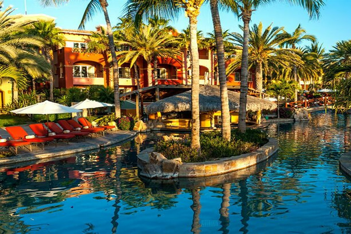 Pools and Beach at Hacienda Del Mar Cabo, Vacation Travel Exclusives
