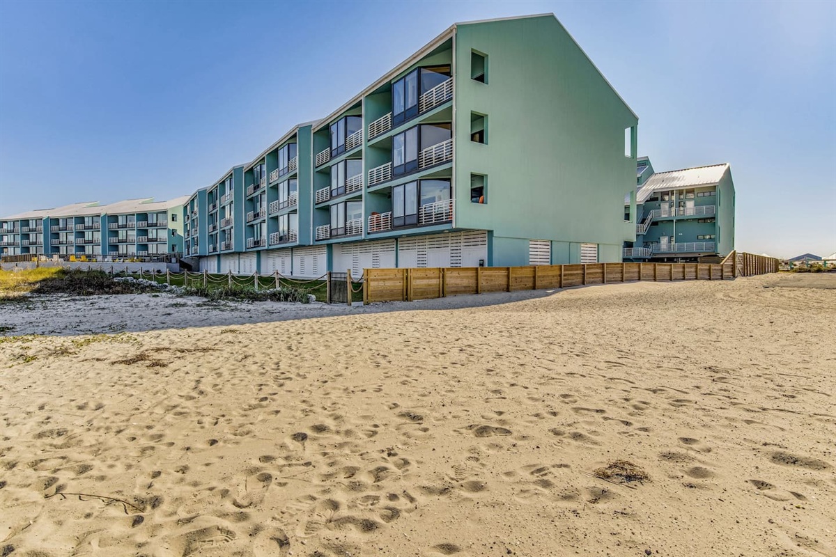 Park directly next door to complex 