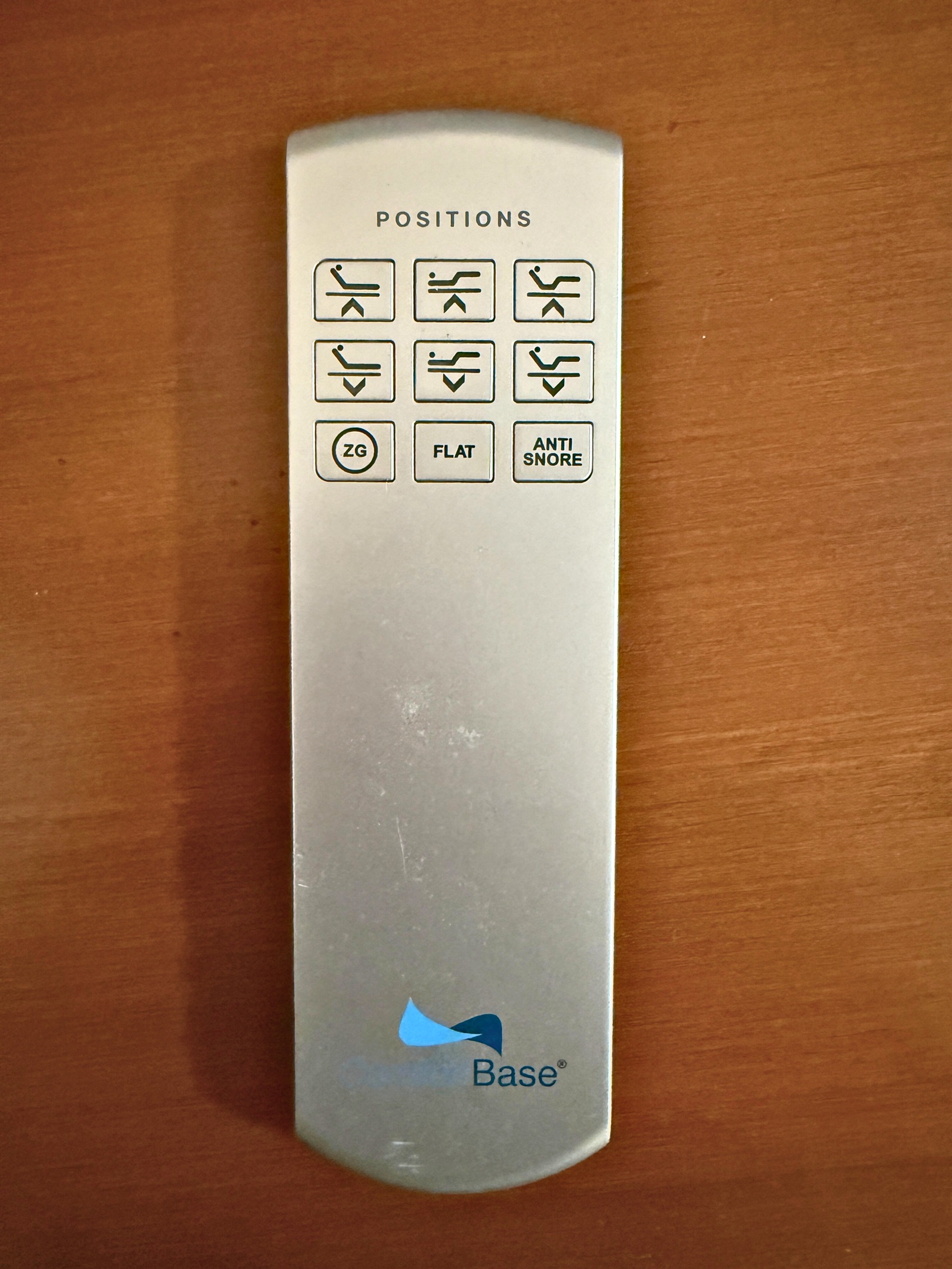 Bedroom 1, Remote to control the adjustable bed positions.