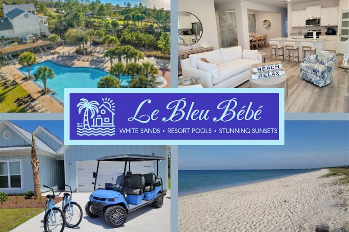 Le Bleu Bebe at WindMark Beach! 