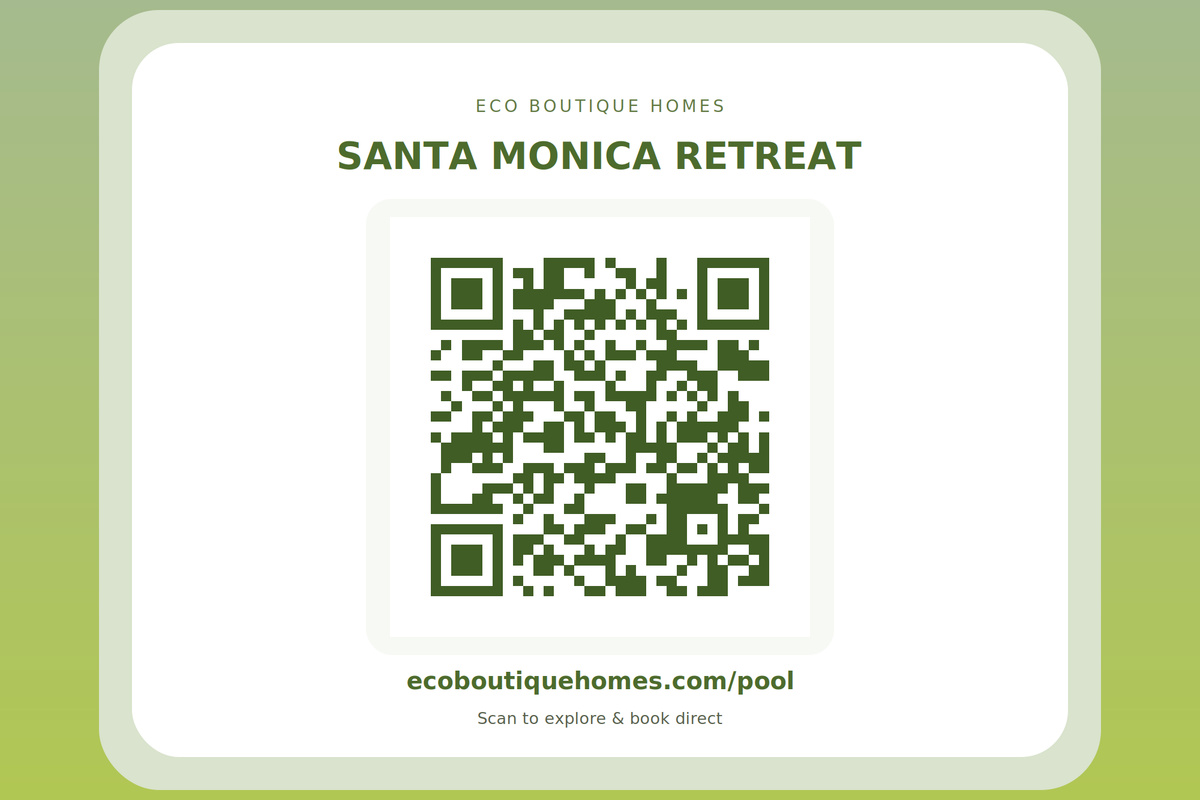 Santa Monica Retreat | Explore and book direct: ecoboutiquehomes.com/pool