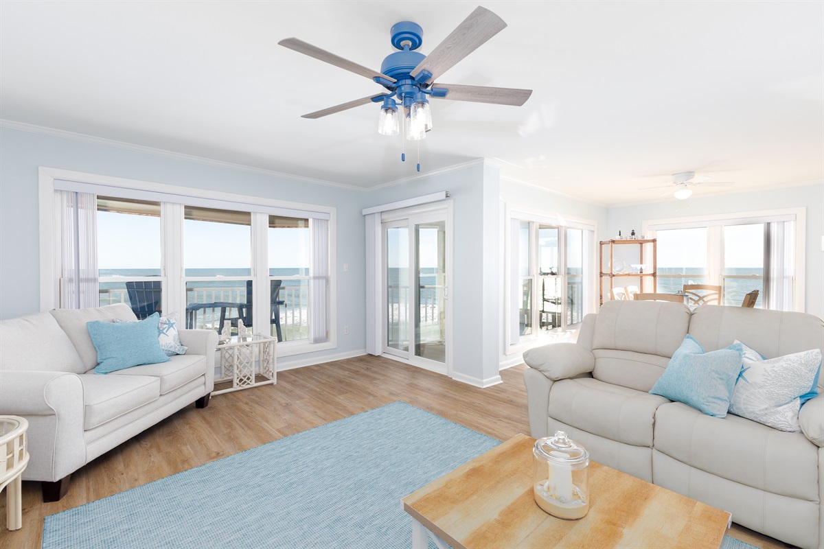 An open-concept home