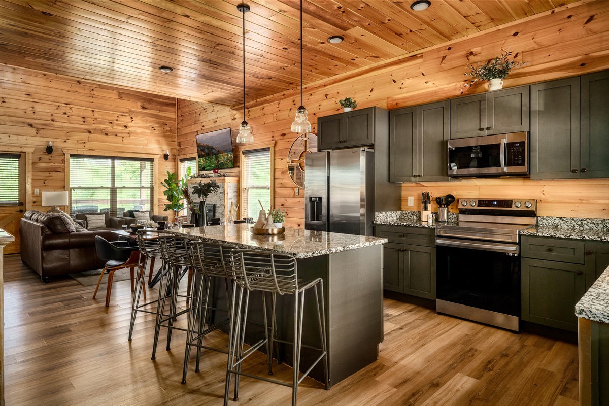A kitchen made for slow mornings and shared meals