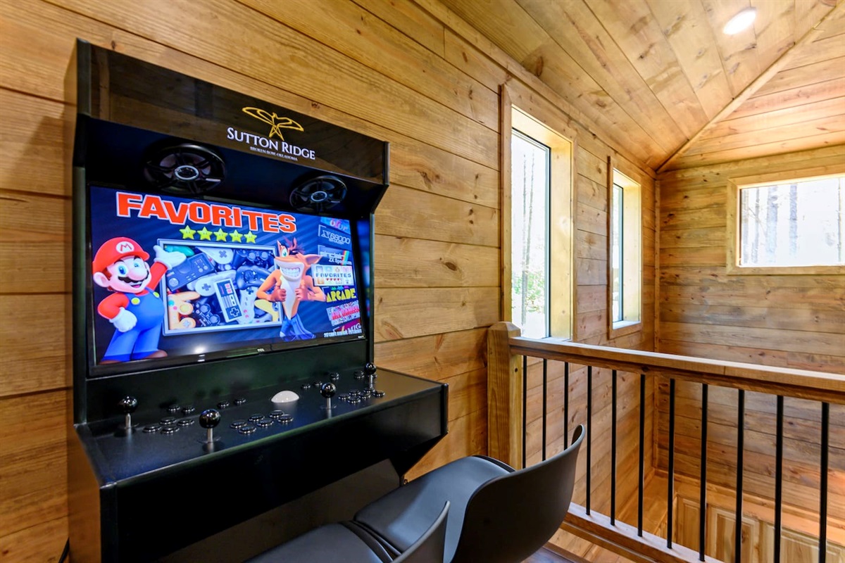 Ready, set, compete! Cozy up for a 2-player arcade battle—let the friendly rivalry begin.