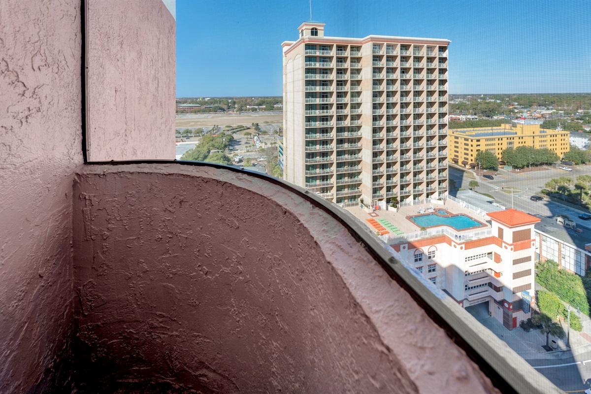 Amazing View from the Balcony!