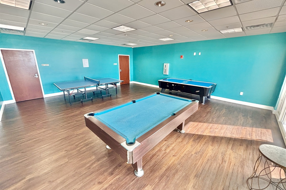 Game room perfect for kids!