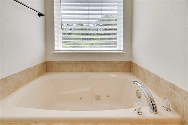 Pamper yourself with a long bubble bath.