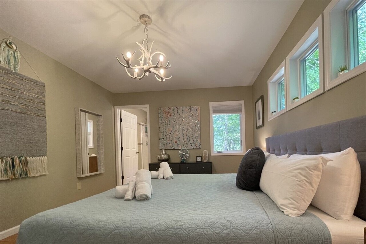 Serene master bedroom