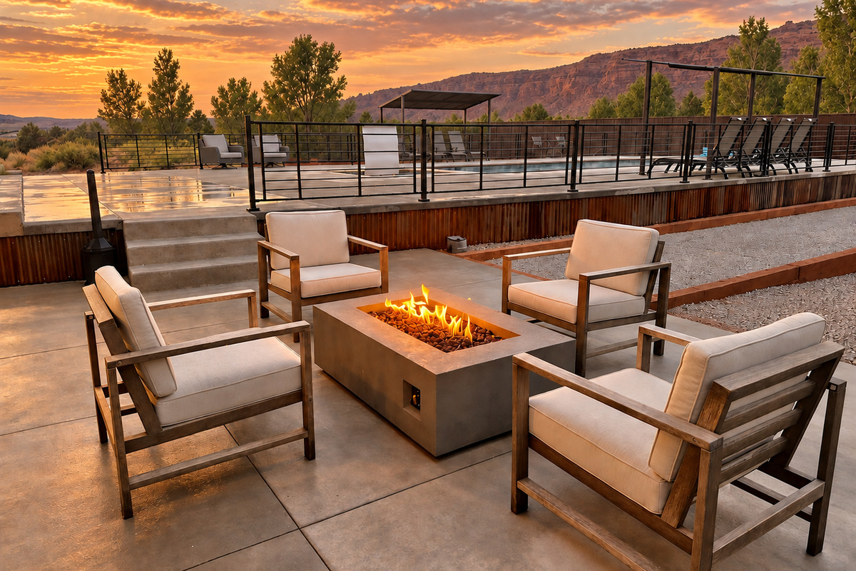 Outdoor firepit