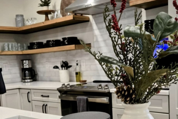 Elegantly styled for the holidays 